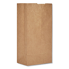 General Grocery Paper Bags, #4 Size, 5" x 3.33" x 9.75", Natural, 500/Bundle (BAGGK4500)