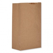 General Grocery Paper Bags, 52 lb Capacity, #2, 4.06" x 2.68" x 8.12", Kraft, 250 Bags/Bundle, 2 Bundles (GX2500)