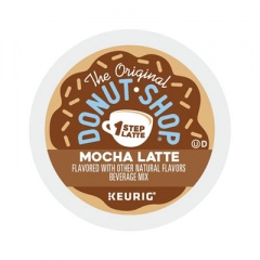 The Original Donut Shop Mocha One Step Latte, Vanilla, 20/Box (8179)