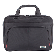 Swiss Mobility Purpose Executive Briefcase, Fits Devices Up to 15.6", Nylon, 3.5 x 3.5 x 12, Black (SWZEXB1005SMBK)