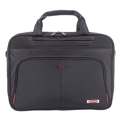 Swiss Mobility Purpose Executive Briefcase, Fits Devices Up to 15.6", Nylon, 3.5 x 3.5 x 12, Black (SWZEXB1005SMBK)