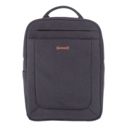 Swiss Mobility Cadence 2 Section Business Backpack, Fits Devices Up to 15.6", Polyester, 6 x 6 x 17, Charcoal (BKP1012SMCH)