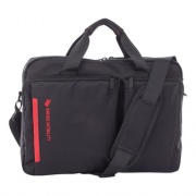 Swiss Mobility Stride Executive Briefcase, Fits Devices Up to 15.6", Polyester, 4 x 4 x 11.5, Black (EXB1020SMBK)