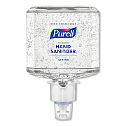 PURELL Advanced E3-Rated Instant Hand Sanitizer Gel, 1,200 mL Refill, Fragrance-Free, For ES4 Dispensers, 2/Carton (506102)