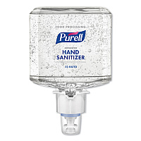 PURELL Advanced E3-Rated Instant Hand Sanitizer Gel, 1,200 mL Refill, Fragrance-Free, For ES4 Dispensers, 2/Carton (506102)