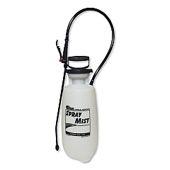 TOLCO Chemical Resistant Tank Sprayer, 3 gal, 0.63" x 30" Hose, White (TOC150013)