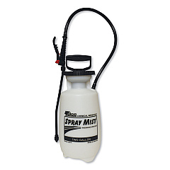 TOLCO Chemical Resistant Tank Sprayer, 2 gal, 0.63" x 28" Hose, White (TOC150012)