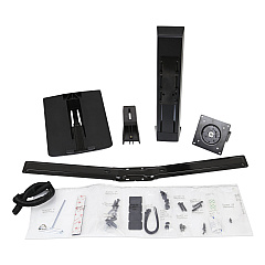 WorkFit by Ergotron Monitor Riser, For 24" Monitors, 30 Degree Tilt, Black, Supports 16 lb (ERG97933085)