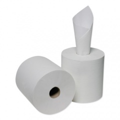 AbilityOne 8540015909069, SKILCRAFT, Center-Pull Paper Towel, 2-Ply, 8.25" x 600 ft, White, 600/Roll, 6 Rolls/Box