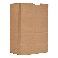 General Grocery Paper Bags, #1/6 BBL Size, 12" x 7" x 17", Natural, 500/Bundle (BAGSK1657)
