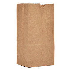 General GROCERY PAPER BAGS, 30 LBS CAPACITY, #1, 3.5"W X 2.38"D X 6.88"H, KRAFT, 8,000 BAGS (BAGGK1)