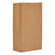 General Grocery Paper Bags, 36 lb Capacity, #12, 7.06" x 4.5" x 12.75", Kraft, 1,000 Bags (GK12)