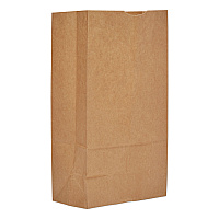 General Grocery Paper Bags, #12 Size, 7.06" x 4.5" x 12.75", Natural, 1,000/Bundle (BAGGK12)