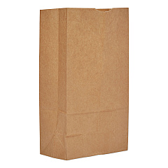General Grocery Paper Bags, #12 Size, 7.06" x 4.5" x 12.75", Natural, 1,000/Bundle (BAGGK12)