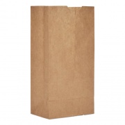 General Grocery Paper Bags, 50 lb Capacity, #4, 5" x 3.13" x 9.75", Kraft, 500 Bags (GX4500)