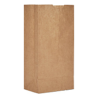 General Grocery Paper Bags, Extra-Heavy-Duty, #4 Size, 5" x 3.13" x 9.75", Natural, 500/Bundle (BAGGX4500)