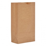 General Grocery Paper Bags, 57 lb Capacity, #10, 6.31" x 4.19" x 13.38", Kraft, 500 Bags (GX10500)