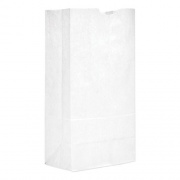 General Grocery Paper Bags, 40 lb Capacity, #20, 8.25" x 5.94" x 16.13", White, 500 Bags (GW20500)