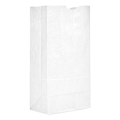 General Grocery Paper Bags, #20 Size, 8.25" x 5.94" x 16.13", White, 500/Bundle (BAGGW20500)