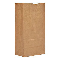 General Grocery Paper Bags, Heavy-Duty, #20 Size, 8.25" x 5.94" x 16.13", Natural, 500/Bundle (BAGGH20)