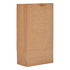 General Grocery Paper Bags, #10 Size, 6.31" x 4.19" x 12.38", Natural, 2,000/Bundle (BAGGK10)