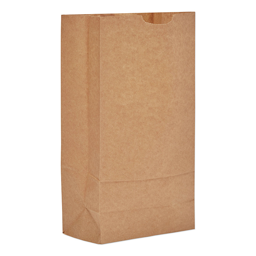 General Grocery Paper Bags, #10 Size, 6.31" x 4.19" x 12.38", Natural, 2,000/Bundle (BAGGK10)