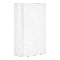 General Grocery Paper Bags, #12 Size, 7.06" x 4.5" x 13.75", White, 500/Bundle (BAGGW12500)