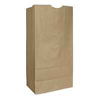 General Grocery Paper Bags, Heavy-Duty, #16 Size, 7.75" x 4.81" x 16", Natural, 500/Bundle (BAGGH16)