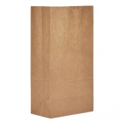 General Grocery Paper Bags, 50 lb Capacity, #5, 5.25" x 3.44" x 10.94", Kraft, 500 Bags (GX5500)