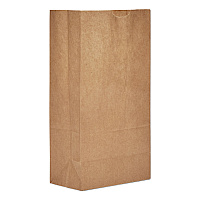 General Grocery Paper Bags, Extra-Heavy-Duty, #5 Size, 5.25" x 3.44" x 10.94", Natural, 500/Bundle (BAGGX5500)