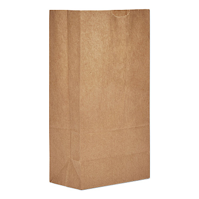 General Grocery Paper Bags, Extra-Heavy-Duty, #5 Size, 5.25" x 3.44" x 10.94", Natural, 500/Bundle (BAGGX5500)