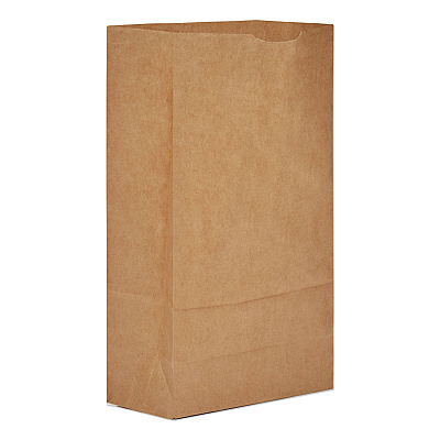 General Grocery Paper Bags, Extra-Heavy-Duty, #6 Size, 6" x 3.63" x 11.06", Natural, 500/Bundle (BAGGX6500)