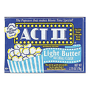 Act II Microwave Popcorn, Light Butter, 2.75 oz Bag, 36/Carton (APNGOV23243)