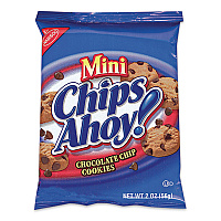 Nabisco Chocolate Chip Cookies - Single Serve, 2 oz Packets, 60/Carton (CAHNFG015480)