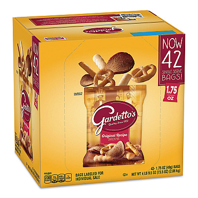 Gardettos Club Mix, Zesty Original, 1.75 oz Packet, 42/Carton (GNM49448)