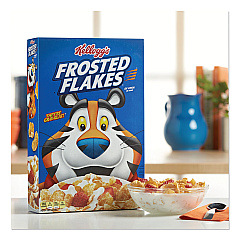 Kellogg's Frosted Flakes Breakfast Cereal, Bulk Packaging, 40 oz Bag, 4/Carton (KEB021838)