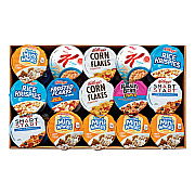 Kellogg's Breakfast Cereal - Single Serve, Classic Assortment, 2.1 oz Cup, 60/Carton (KEB12609)