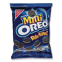 Nabisco Oreo Minis - Single Serve, 1.75 oz Packets, 60/Carton (ORENFG00011)