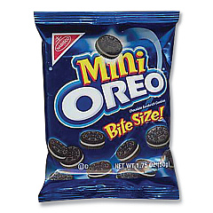 Nabisco Oreo Minis - Single Serve, 1.75 oz Packets, 60/Carton (ORENFG00011)