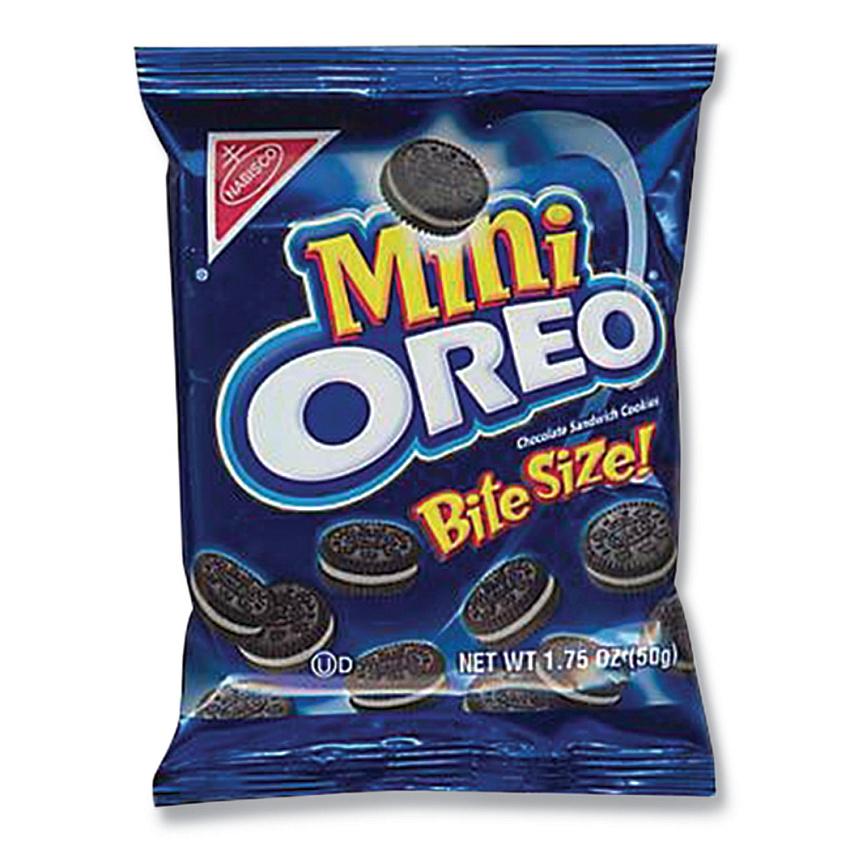 Nabisco Oreo Minis - Single Serve, 1.75 oz Packets, 60/Carton (ORENFG00011)
