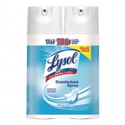 LYSOL Disinfectant Spray, Crisp Linen, 12.5 oz Aerosol Spray, 2/Pack, 6 Pack/Carton (89946)