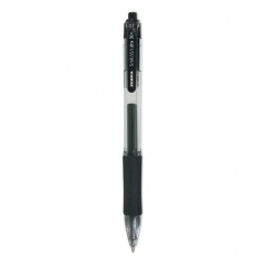 Zebra Sarasa Dry Gel X20 Gel Pen, Retractable, Medium 0.7 mm, Black Ink, Smoke Barrel, 36/Pack (46136)