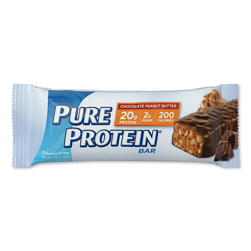 Balance Bar Pure Protein Bar, Chocolate Peanut Butter, 1.76 oz Bar, 6/Box (BCBNRN13805)