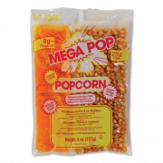 Gold Medal Mega Pop Popcorn, Butter, 8 oz Bag, 36 Bags/Carton (2836)
