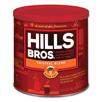 Hills Bros Original Blend Coffee, 30.5 oz Can (HIBMZB43000)