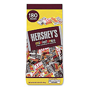 Hershey's Miniatures Variety Pack, Assorted, 56 oz (HRS21543)