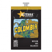 Alterra Coffee Freshpack Pods, Colombia, Medium Roast, 0.28 oz, 100/Carton (MDRA180)