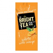 Bright Tea Co Tea Freshpack Pods, White with Orange, 0.05 oz, 100/Carton (MDRB504)