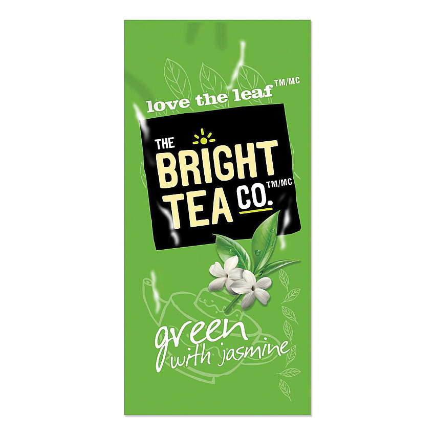 Bright Tea Co Tea Freshpack Pods, Green with Jasmine, 0.03 oz, 100/Carton (MDKMDRB503)