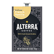 Alterra Coffee Freshpack Pods, French Vanilla, Medium Roast, 0.23 oz, 100/Carton (MDKMDRA183)